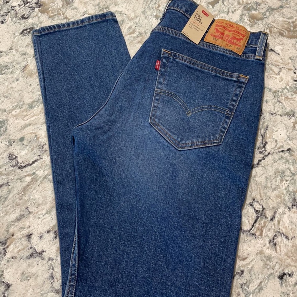 Levi’s slim taper jeans 34x34